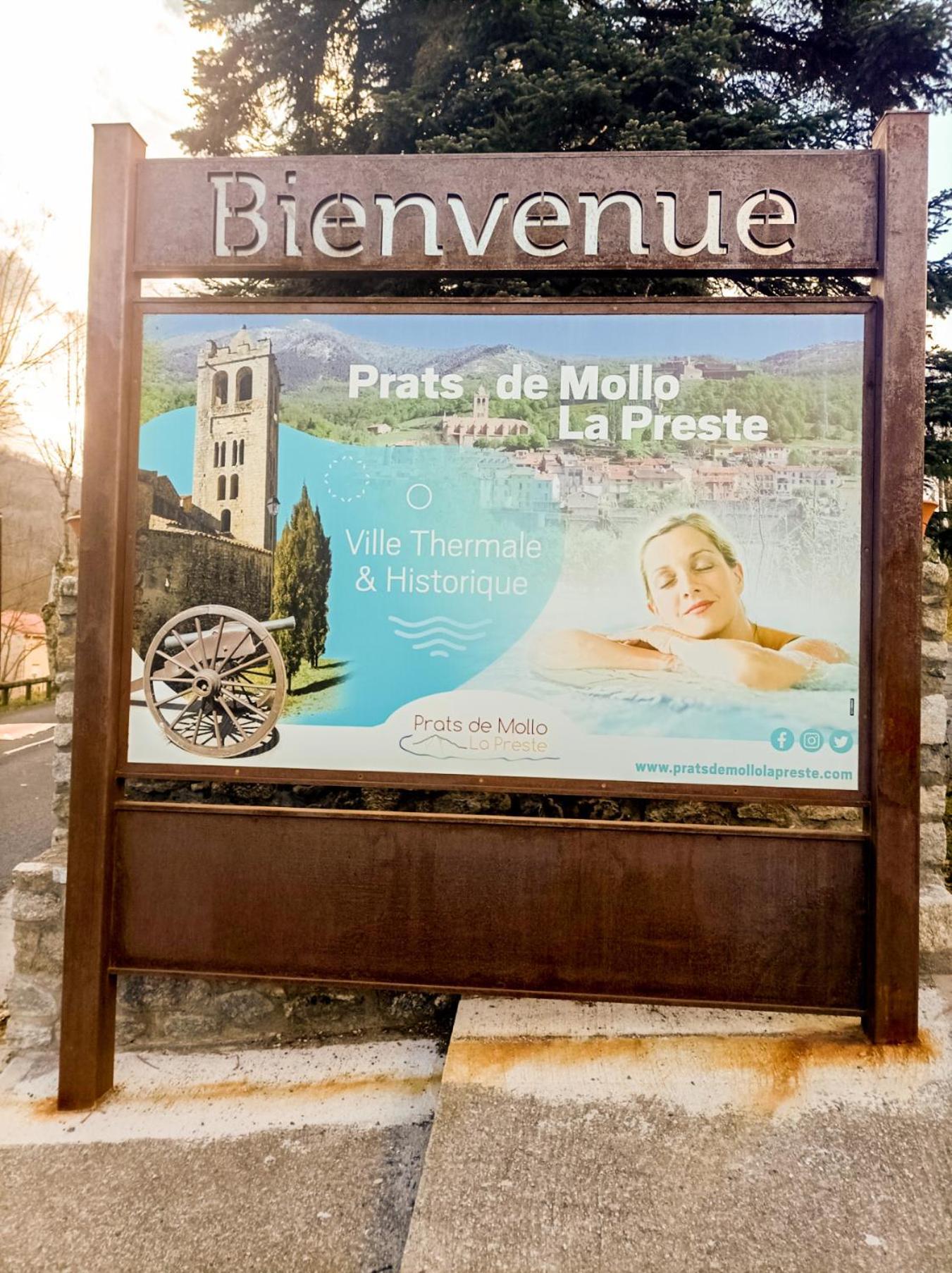 Studio Bacivers Cote Jardin Prats-de-Mollo-la-Preste Exteriör bild